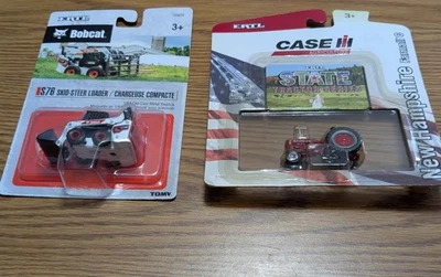 Minicargadora S76 2021 1:64 ETRL 1:64 + 2009 State Tractor #16 Lote Foto 1 de 4