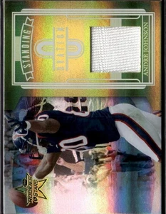 2006 Leaf Rookies & Stars #SO-21 Andre Johnson Standing Ovation Materials #/250 - Picture 1 of 2