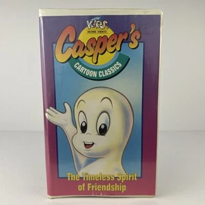Casper's Cartoon Classics (VHS 1995, Clamshell) Timeless Spirit of Friendship - Picture 1 of 5