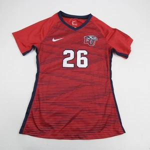 Liberty Flames Nike Practice Jersey - Soccer Women's Red/Striped New - Picture 1 of 8