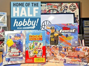 Chicago White Sox Hobby Box BREAK 22-25 MLB 1/3 Topps Finest 1/4 Chrome - Picture 1 of 5