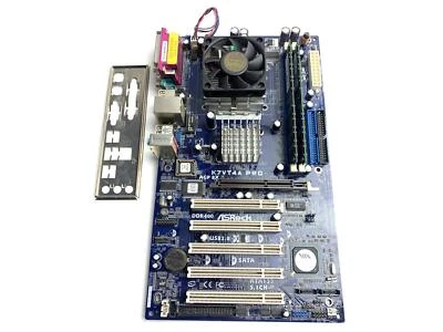 Bundle ASRock K7VT4A Pro Rev1.02 Mainboard + CPU AMD Sempron 2800+ 1GB DDR RAM - Bild 1 von 4