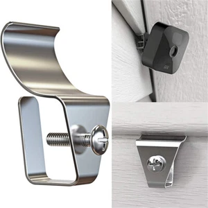 3Pcs No-Hole Needed Vinyl Siding Clips Hooks Heavy Duty Hanger Security Camera - Foto 1 di 12