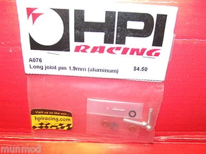 PIN DE JUNTA LARGA HPI A076 ALUMINIO 1,9 MM 2 PIEZAS - Imagen 1 de 5