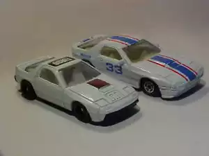 SET 2x 3 Zoll Mazda RX-7 1985 Hongkong & Maisto Druckguss VN neuwertig lose - Bild 1 von 8
