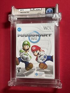 Nintendo Mario Kart Wii Brand New Sealed WATA 9.8 A++ Gem Mint Highest Grade VGA