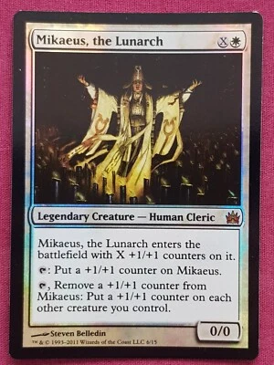 Magic The Gathering FROM THE VAULT LEGENDS MIKAEUS THE LUNARCH white card MTG - Image 1 of 2