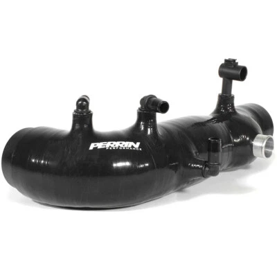 Manguera de entrada Perrin Turbo (NEGRO) para 2002-2007 WRX y 2004-2021 STi PSP-INT-401BK Foto 1 de 3