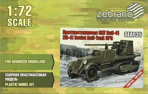 Zebrano 1/72 (20mm) ZIS-41 Soviet Anti Tank Half Track - Picture 1 of 1