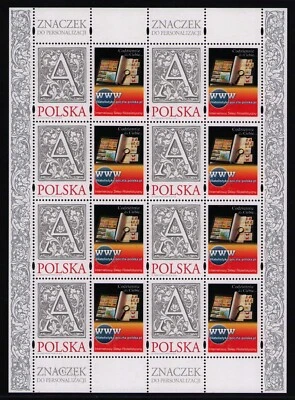 2010 波兰 Polska SC 3993 CVP 电脑自动售货邮资表 - 全新无标签 — 第 1/3 张图片