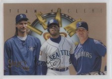 1996 Select Team Nucleus Edgar Martinez Ken Griffey Jr Randy Johnson #9 HOF