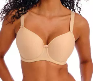 Freya Idol Balcony T-Shirt Bra Womens 32H Nude Beige Underwire Lined AA1050NUE - Picture 1 of 6