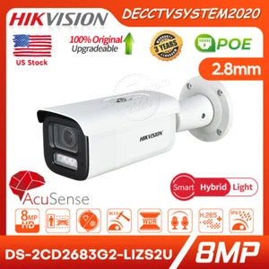 Hikvision 8 MP Acusense 4XZoom Varifocal DS-2CD2683G2-LIZS fotocamera IP luce ibrida - Foto 1 di 20