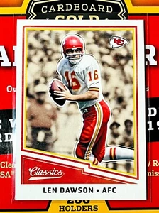 2017 Panini Classics - Legends #179 Len Dawson  1087 50% OFF 3+ FIXED CARDS! NFL - Picture 1 of 2