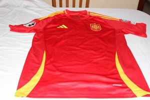 CAMISETA DE LA SELECCION DE ESPAÑA DE LA EUROCOPA MARCA ADIDAS TALLA XL - Imagen 1 de 6