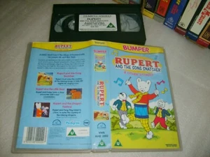 RUPERT & THE SONG SNATCHER (& Other Story's) 1997 Rare UK Tempo Video VHS Issue! - Picture 1 of 1