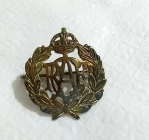 RCAF Other Ranks Hat Badge WWII Insignia Military Collectible Pin Brooch - Picture 1 of 2