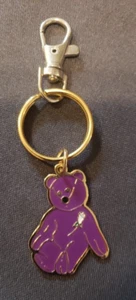 Llavero Beanie Babies PRINCESA DIANA PÚRPURA Oso - Imagen 1 de 2