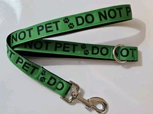 Do Not Pet Design Handmade Dog Lead 4ft Approx - Picture 1 of 5