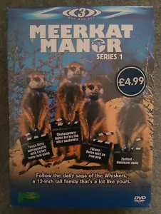 Meerkat Manor Series 1 - 3 Disc DVD Box Set - Series One Bill Nighy - New - Picture 1 of 3