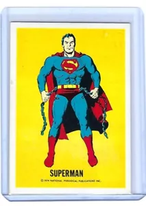 1974 Superman Wonder Bread Card publicaciones periódicas nacionales (DC Comics) - Imagen 1 de 4