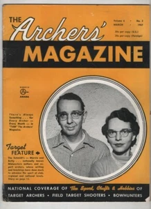 The Archers' Magazine Marvin and Betty Schmidt March 1957 020521nonr - Imagen 1 de 2