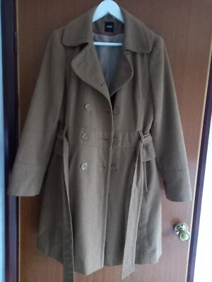 Casaco feminino oasis bege peito duplo tamanho 10 - Imagem 1 de 4