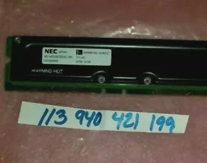 256MB 711-45 RAMBUS RDRAM RIMM 184PIN NON-ECC DUAL RANK RANK CHANNEL 16X8 - Picture 1 of 1