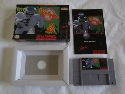 Clay Fighter Tournament Edition (SNES) Super Nintendo CIB Caja Completa 1994 RARO Foto 1 de 4