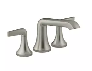 Kohler Tempered T22024-4-BN Deck Mounted Roman Tub Filler in Brushed Nickel - Picture 1 of 1