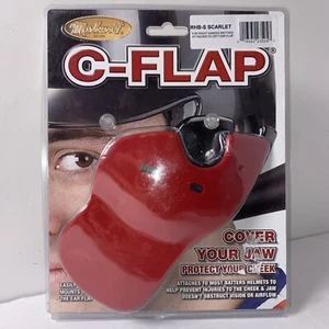 Markwort C-Flap Facial Protection Right Handed Batters Red NEW Sealed - Picture 1 of 3