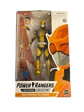 Power Rangers Beast Morphers Gold Ranger Action Figure Lightning Collection New