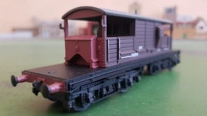 Bachmann 33-827A EM Gauge 25T Queen Mary Brake Van, Southern Railway, boxed - Picture 1 of 11