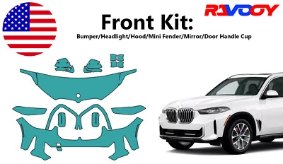 Kit de película de protección de pintura delantera PPF precortada para BMW X5 2024-2025 Foto 1 de 4