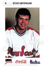 1983-84 Nova Scotia Voyageurs #5 Stan Hennigar