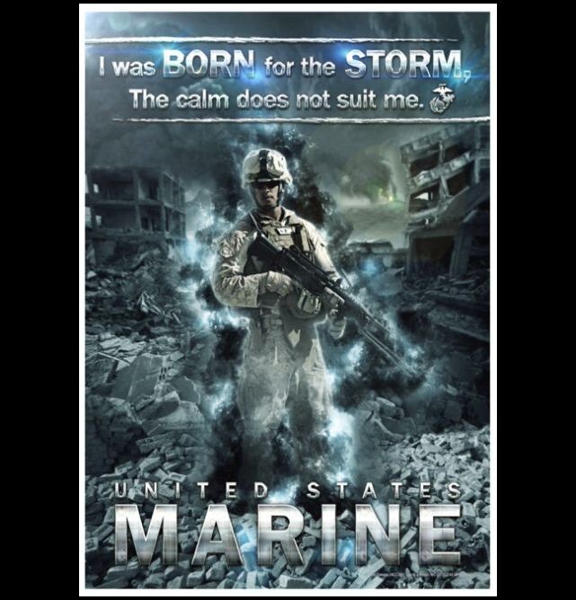 marine corps poster products for sale | eBay