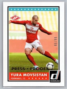 2015 Donruss Yura Movsisyan Gold Press Proof #/99 #88 - Picture 1 of 2