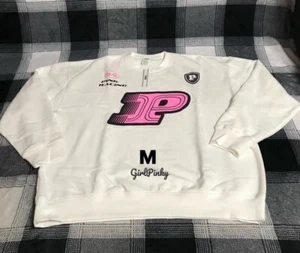 victoria secret PINK sweatshirt RACING COLLECTION LOGO SIZE MEDIUM - Bild 1 von 5