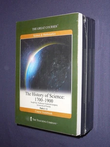 Teaching Co Great Courses CDs HISTORY OF SCIENCE 1700-1900 new & sealed - Picture 1 of 1