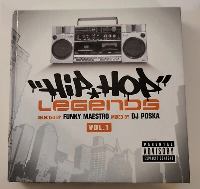 FUNKY MAESTRO, DJ POSKA - HIP- HOP LEGENDS COMPILATION BOX CD 2005 - Bild 1 von 4