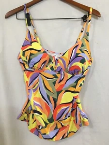 Anne Cole Women's Adjustable Strap Tankini Swim Top Sea Grass Many sizes New - Picture 1 of 5