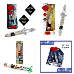 Destornillador Doctor Who The Tenth 10/12/14 Th Doctor's Sonic juguete sonidos ligeros - Imagen 1 de 16
