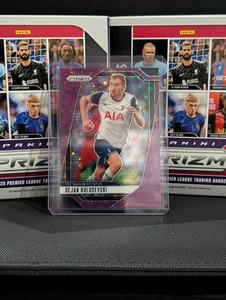 Panini Prizm Premier League 2024-25 Dejan Kulusevski Breakaway Purple /25 - Picture 1 of 2