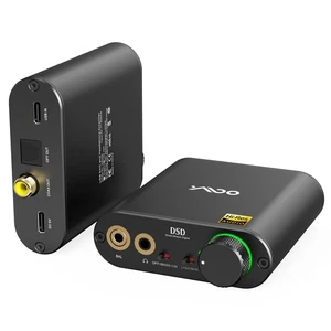 Portable Headphone Amp DAC, DSD512 and 768K/32Bit, 16Ω-600Ω/35mW/Hi-Res Hi-Fi... - Picture 1 of 6