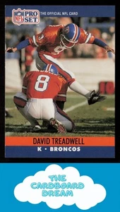 David Treadwell 1990 Pro Set #492 Denver Broncos - Picture 1 of 2