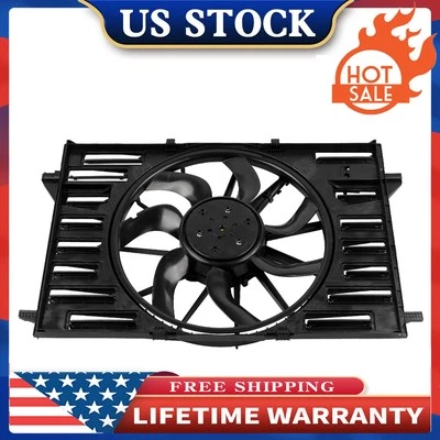 Radiator Cooling Fan For 2017-2021 Audi A4 A6 allroad Quattro A7 Sportback 2.0L — 第 1/4 张图片