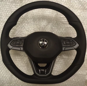 VW GOLF PASSAT TIGUAN VOLANTE FONDO PLANO 5H0419089 ¡NUEVO Y FABRICANTE DE EQUIPOS ORIGINALES! - Imagen 1 de 12