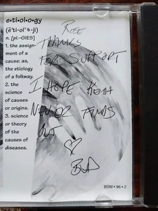 Mystery Machine Etiology CD AUTOGRAPHED, Free Shipping - Bild 1 von 2