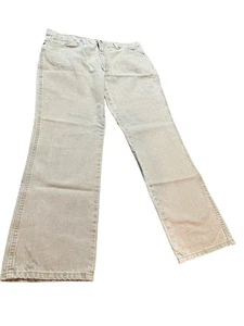 Vintage Wrangler Jeans Herren 36x30 (35x28,5) Khaki 80er Cowboy Schnitt Slim - Bild 1 von 9