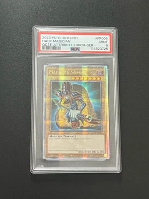 Yu Gi Oh! Collection Légendaire 25 ans Magicien Sombre LC01-005 Secret PSA 9 - Photo 1/2
